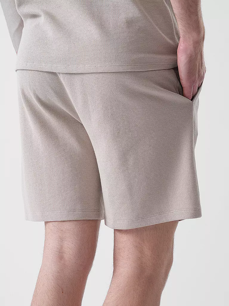 BOSS | Pyjamahose - Shorts | Beige