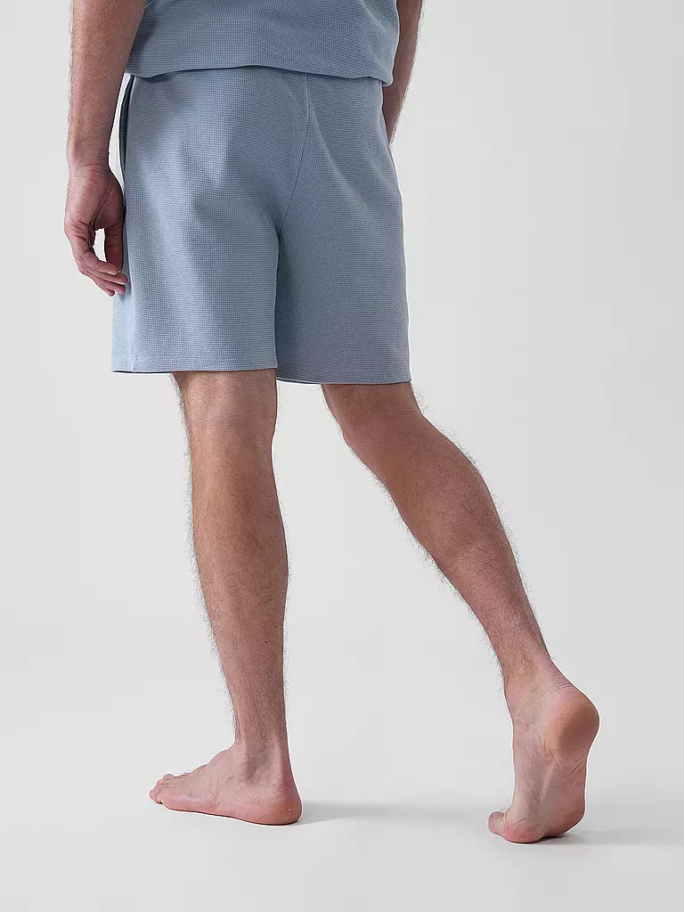 BOSS | Pyjamahose - Shorts | Azul claro