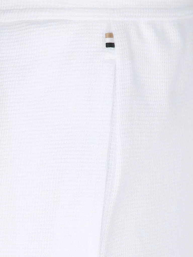 BOSS | Pyjamahose - Shorts | Blanco