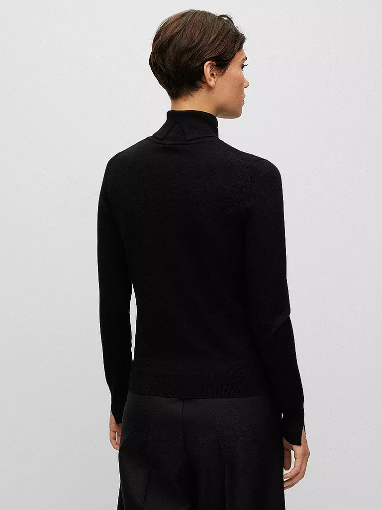 BOSS | Rollkragenpullover FASECTA | Negro