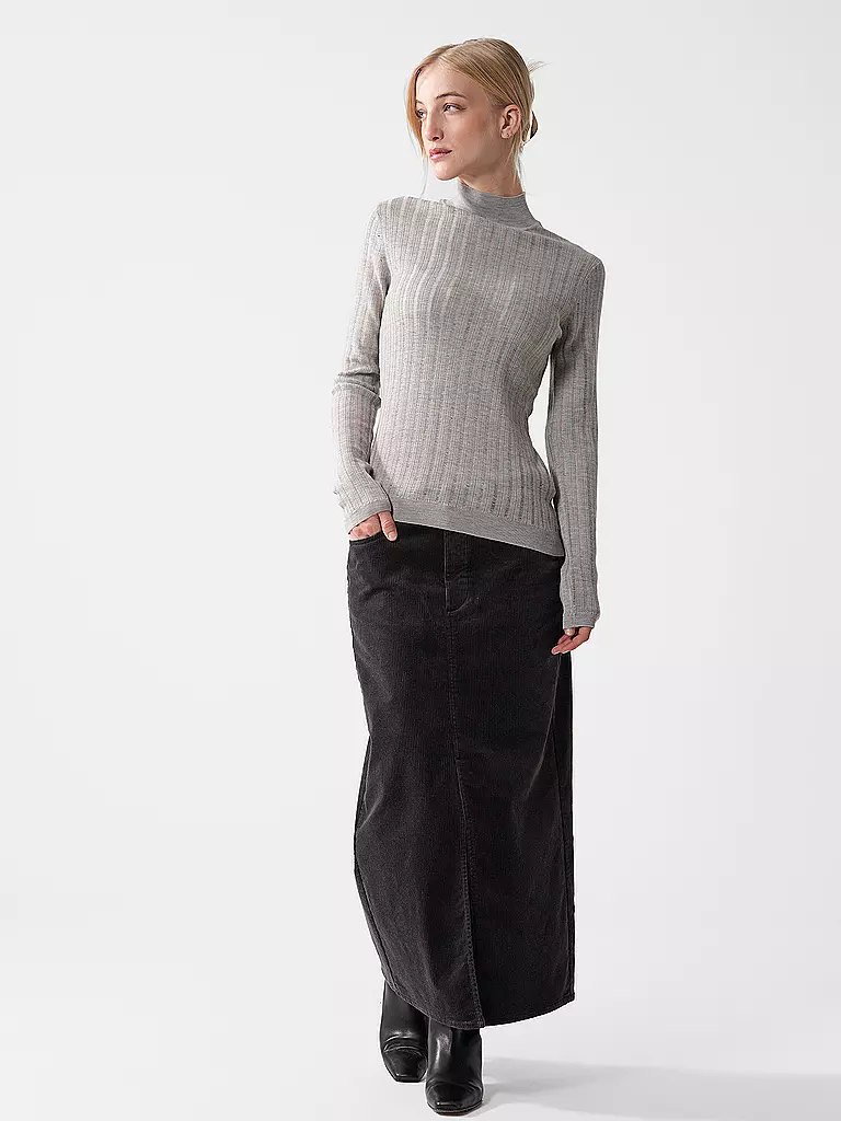 BOSS | Rollkragenpullover FATIRAMI | Gris