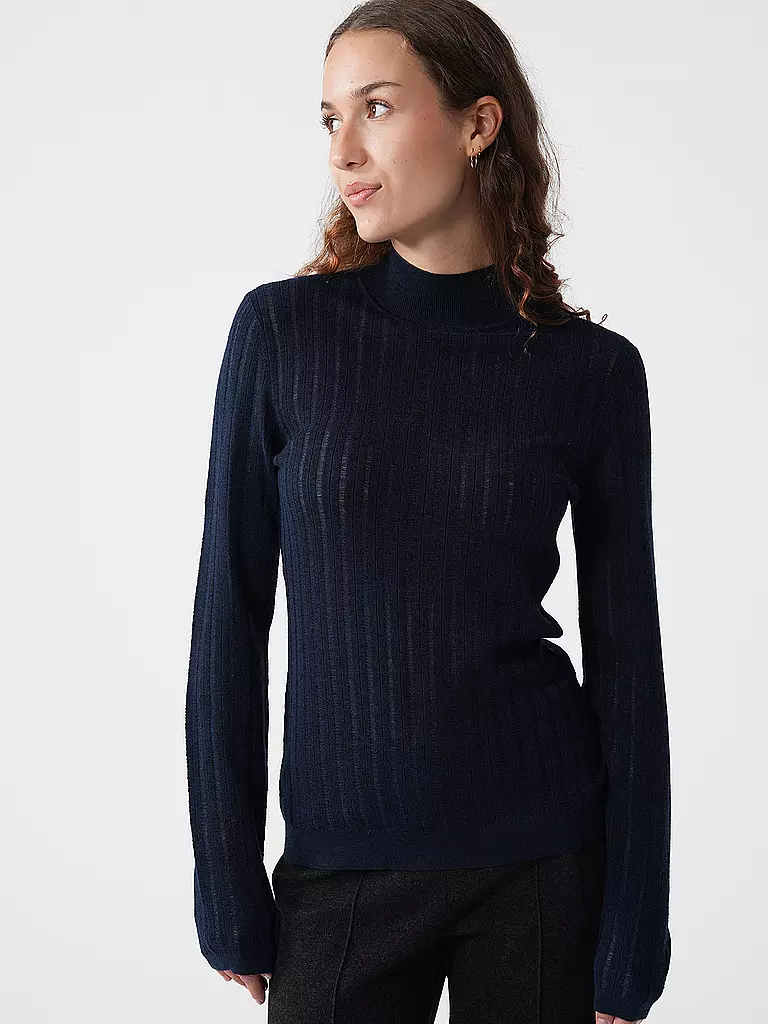 BOSS | Rollkragenpullover FATIRAMI | Azul