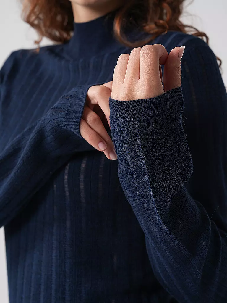 BOSS | Rollkragenpullover FATIRAMI | Azul
