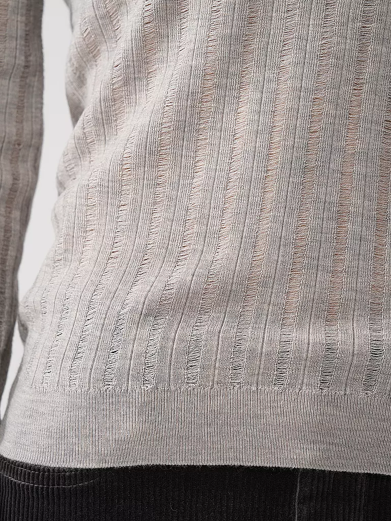 BOSS | Rollkragenpullover FATIRAMI | Gris