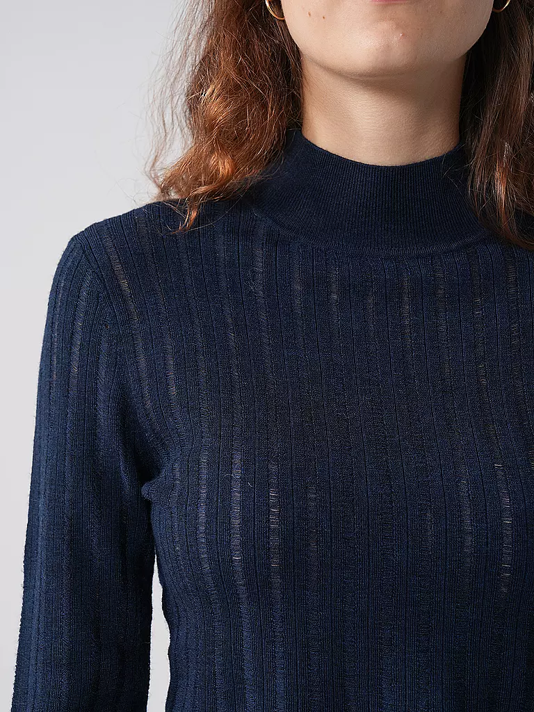 BOSS | Rollkragenpullover FATIRAMI | Azul