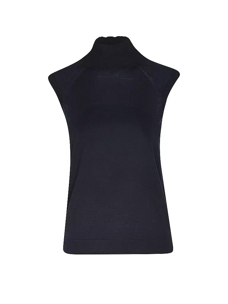 BOSS | Rollkragenpullover FIPINI | Azul oscuro