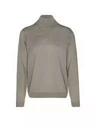 BOSS | Rollkragenpullover Slim Fit MUSSO | Verde