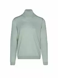 BOSS | Rollkragenpullover Slim Fit MUSSO | Verde claro