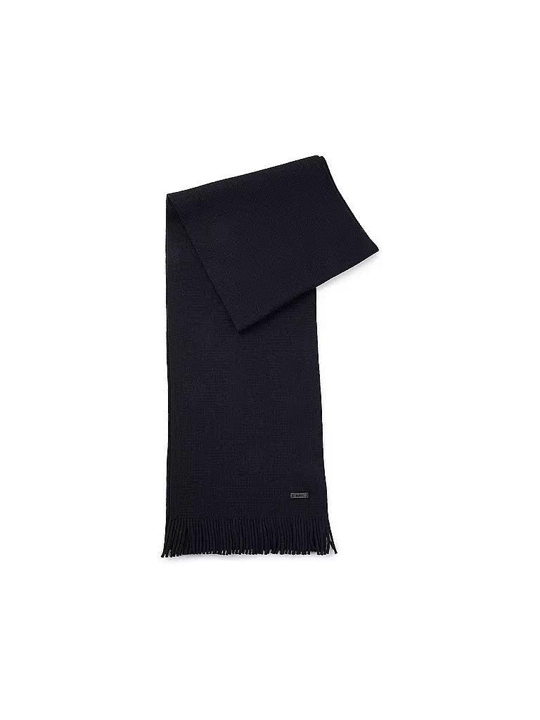 BOSS | Schal ALBAS | Azul oscuro