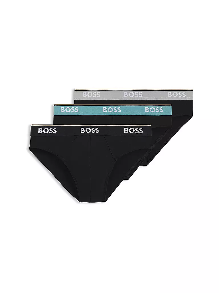 BOSS | Slip Paquete de 3 POWER open miscellaneous | Negro