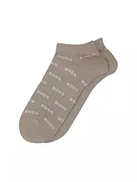 BOSS | Calcetines sneaker paquete de 2 blanco | Beige