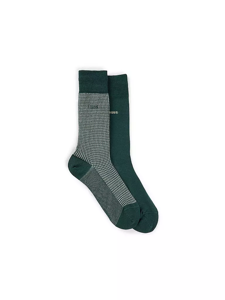 BOSS | Socken 2er Pkg. green | Verde oscuro
