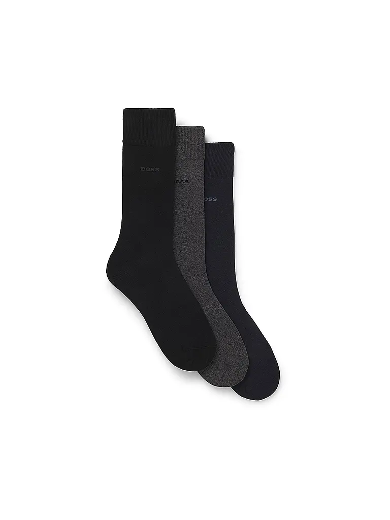BOSS | Socken 3er Pkg. open miscellaneous | Negro