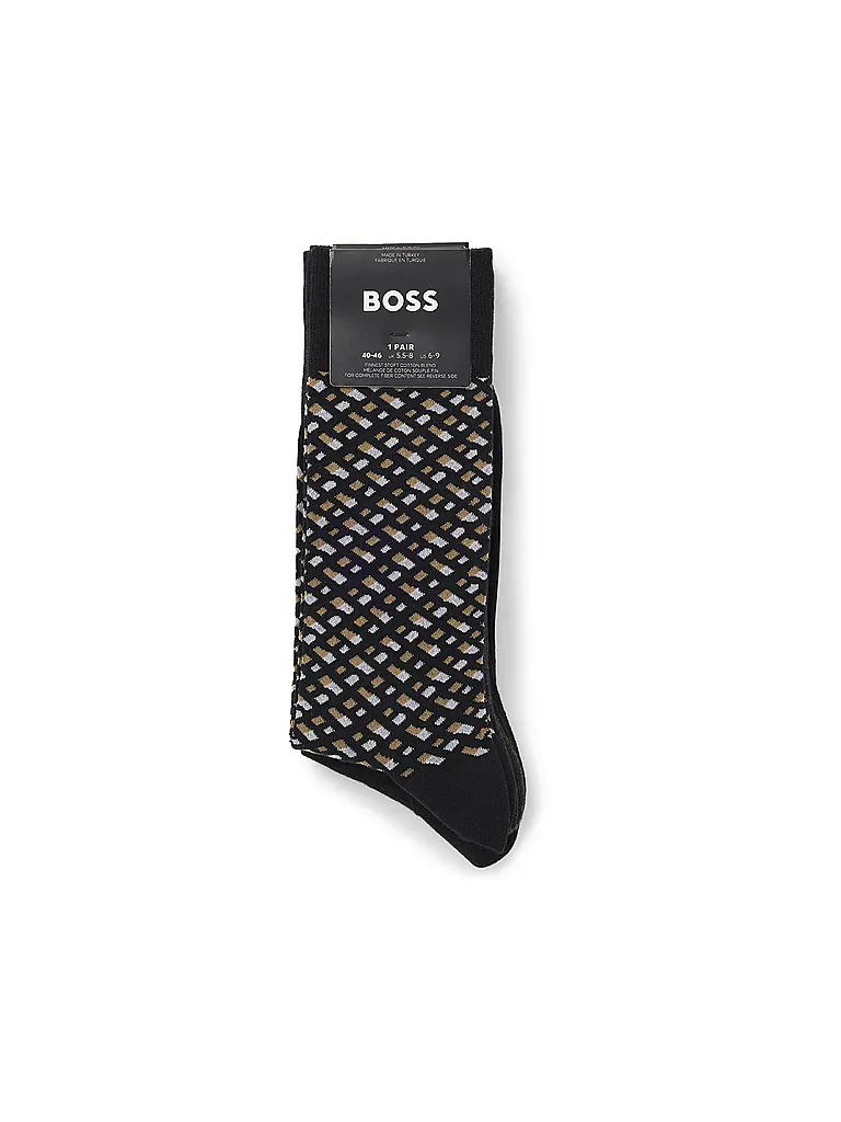 BOSS | Socken 4er Pkg. black | Negro