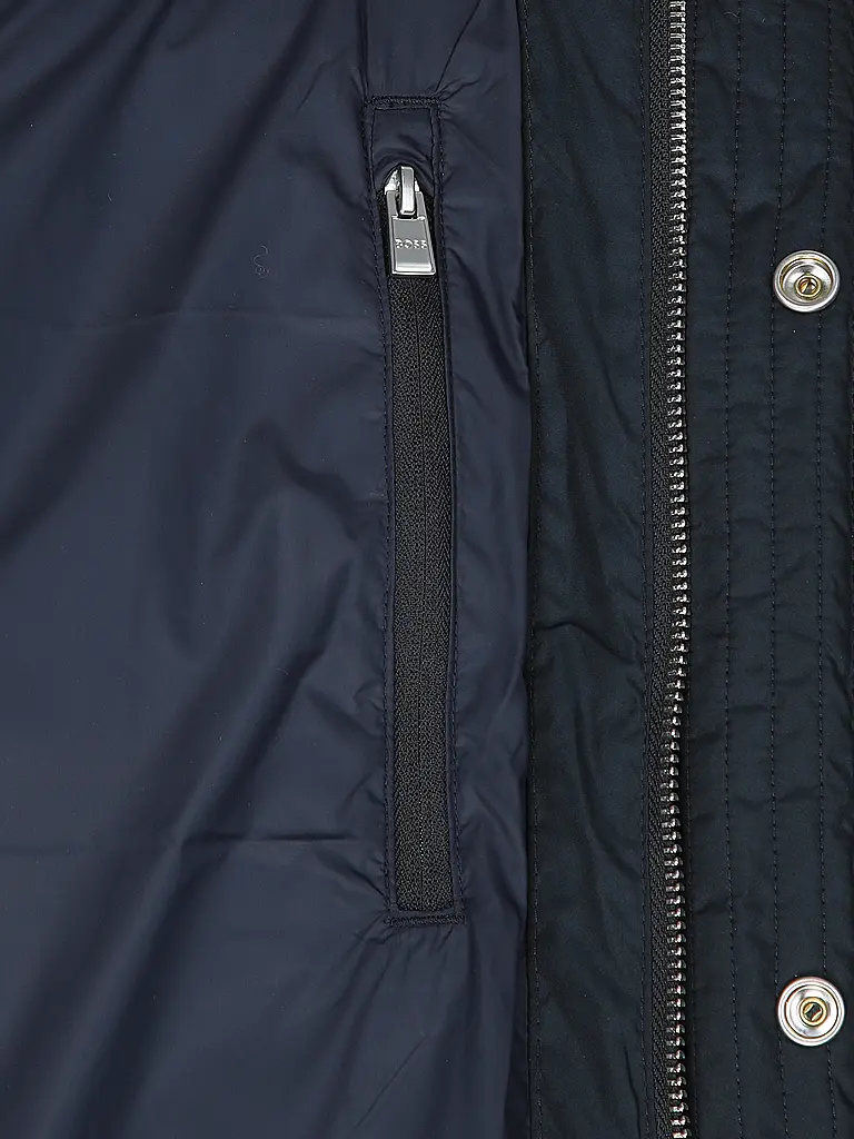 BOSS | Steppjacke H-CORBINIAN5 | Azul oscuro