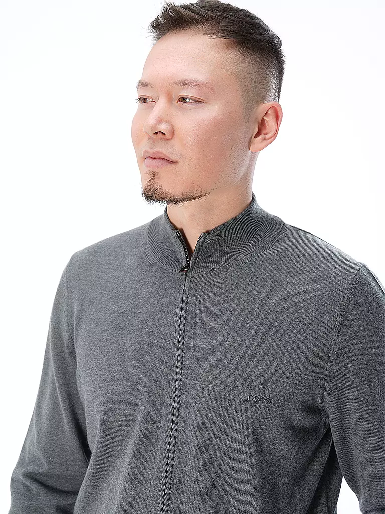BOSS | Strickjacke BALONSO | Gris