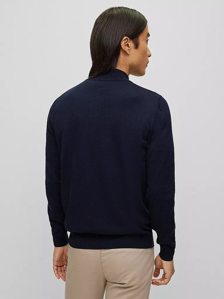 BOSS | Strickjacke BALONSO | Azul oscuro