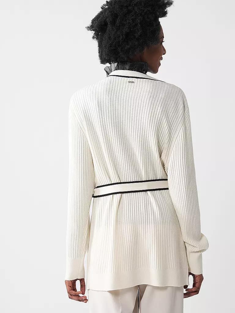 BOSS | Strickjacke | Blanco