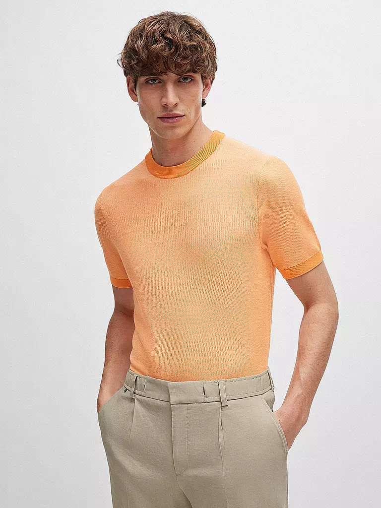 BOSS | Strickshirt TANTINO | Naranja