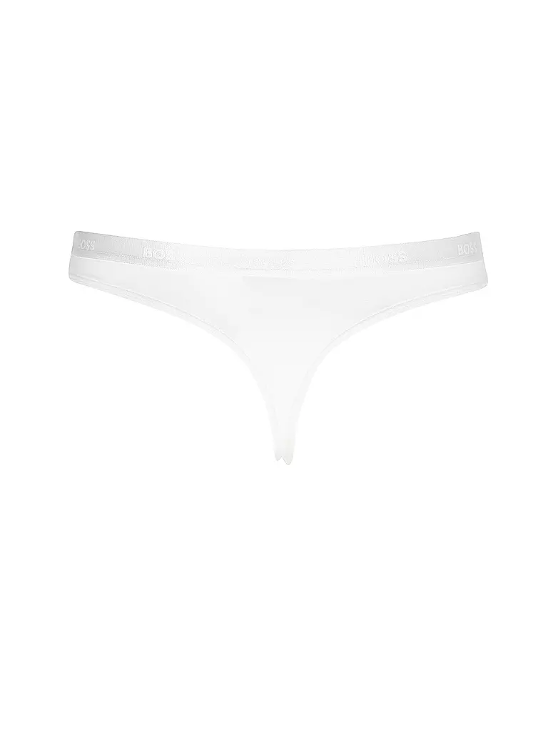 BOSS | String abierto blanco | Crema