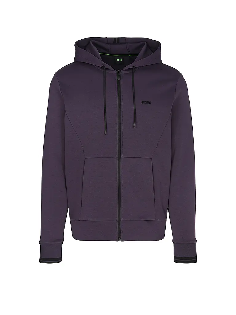 BOSS | Sudadera con cremallera | Lila