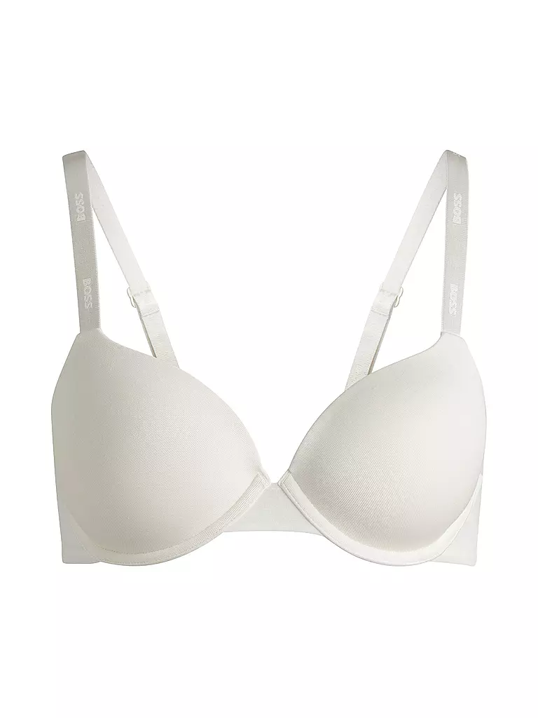 BOSS | Sujetador con aros open white | Crema