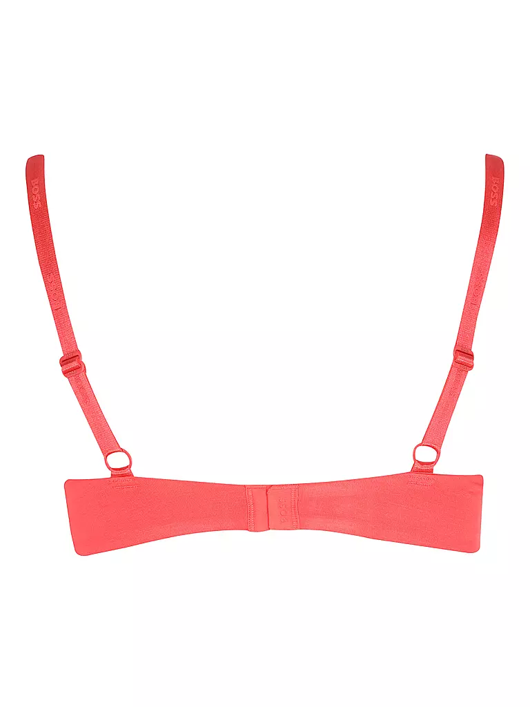 BOSS | Sujetador con aros rosa oscuro | Coral