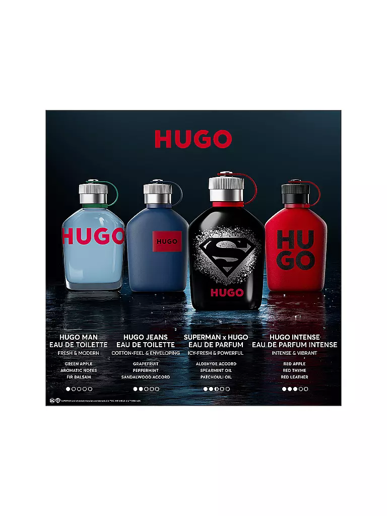 BOSS | SUPERMAN x HUGO Eau de Parfum para Hombre 125ml | 