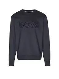 BOSS | Sweater SOLERI | Azul oscuro