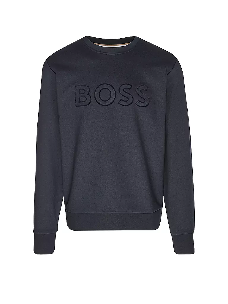 BOSS | Sweater SOLERI | Azul oscuro