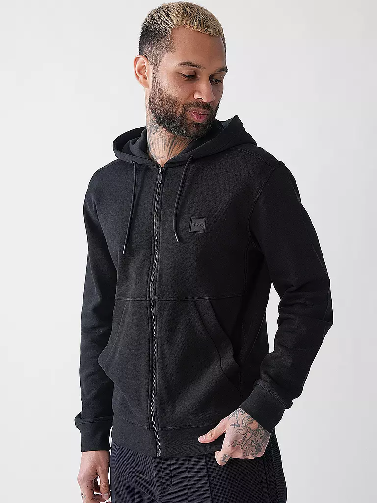 BOSS | Sweatjacke ZETALKY | Negro