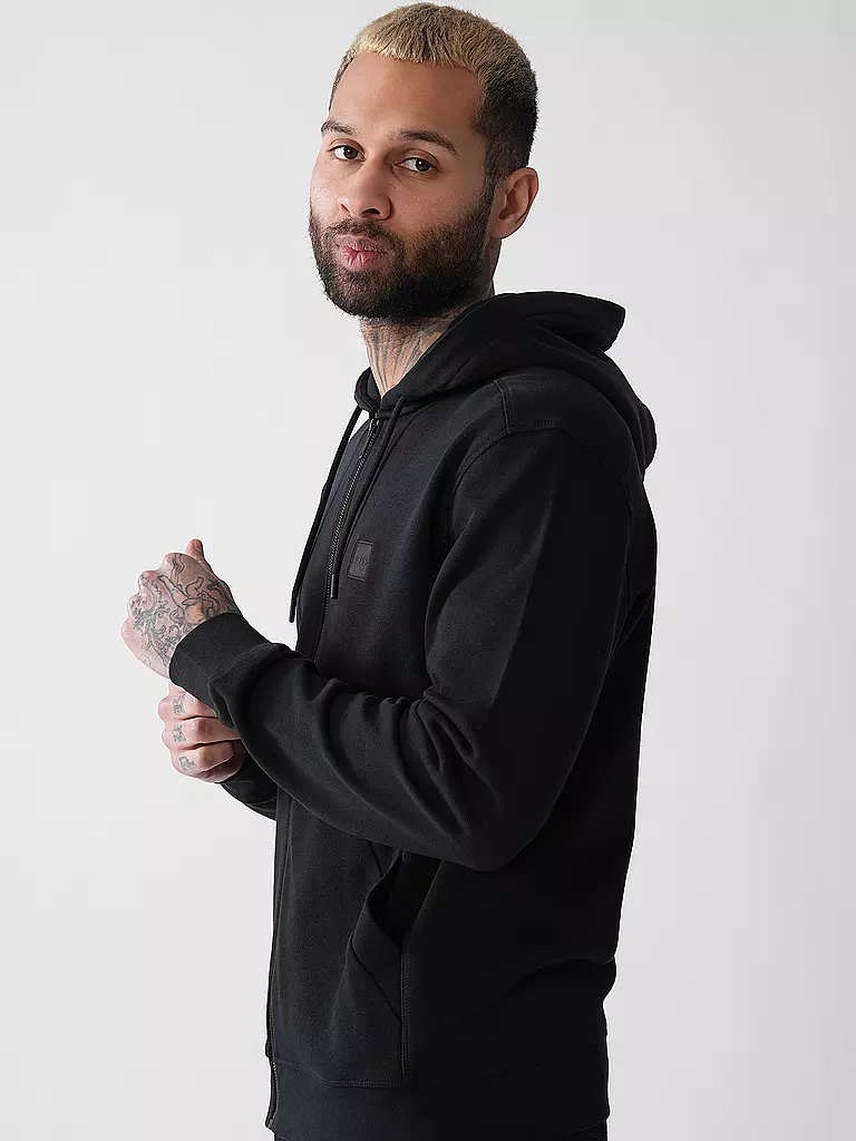 BOSS | Sweatjacke ZETALKY | Negro
