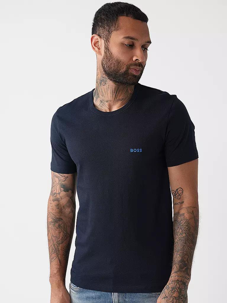 BOSS | T-Shirt 3er Pkg CLASSIC | Azul oscuro