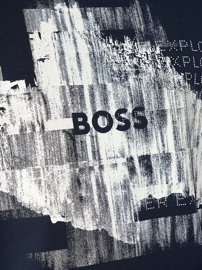 BOSS | T-Shirt TE_ALIEN | Azul