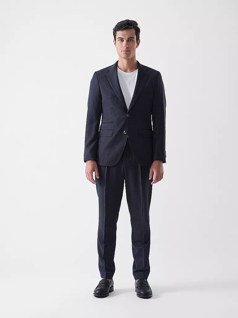 BOSS | Traje Slim Fit L-HESTON2 | Azul oscuro