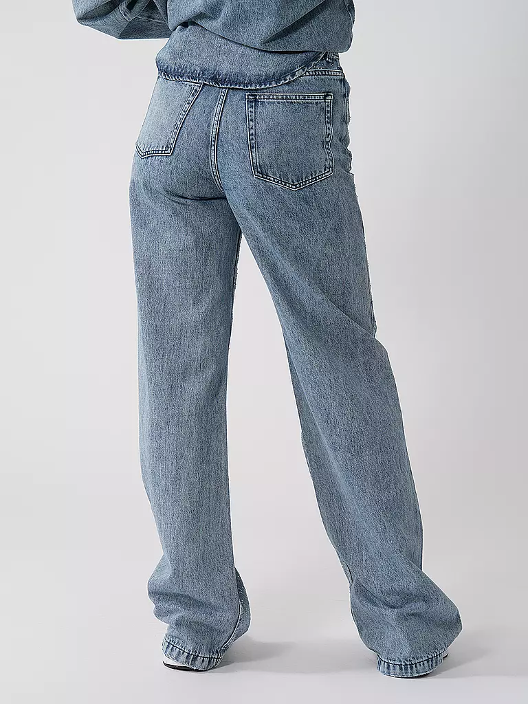 BOSS | Vaqueros de corte ancho MARLENE | Azul