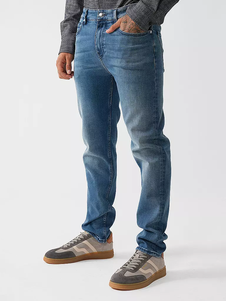 BOSS | Vaqueros de corte regular | Azul