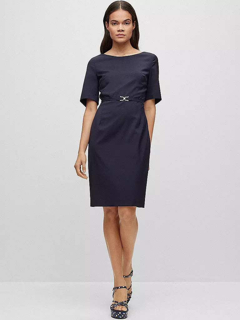 BOSS | Vestido de negocios Slim Fit DALEAH | Azul oscuro