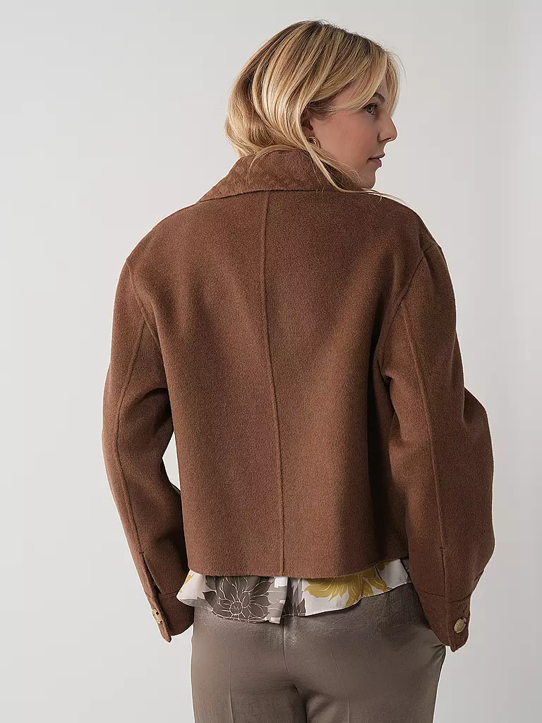 BOSS | Wolljacke JUTANO | Marrón