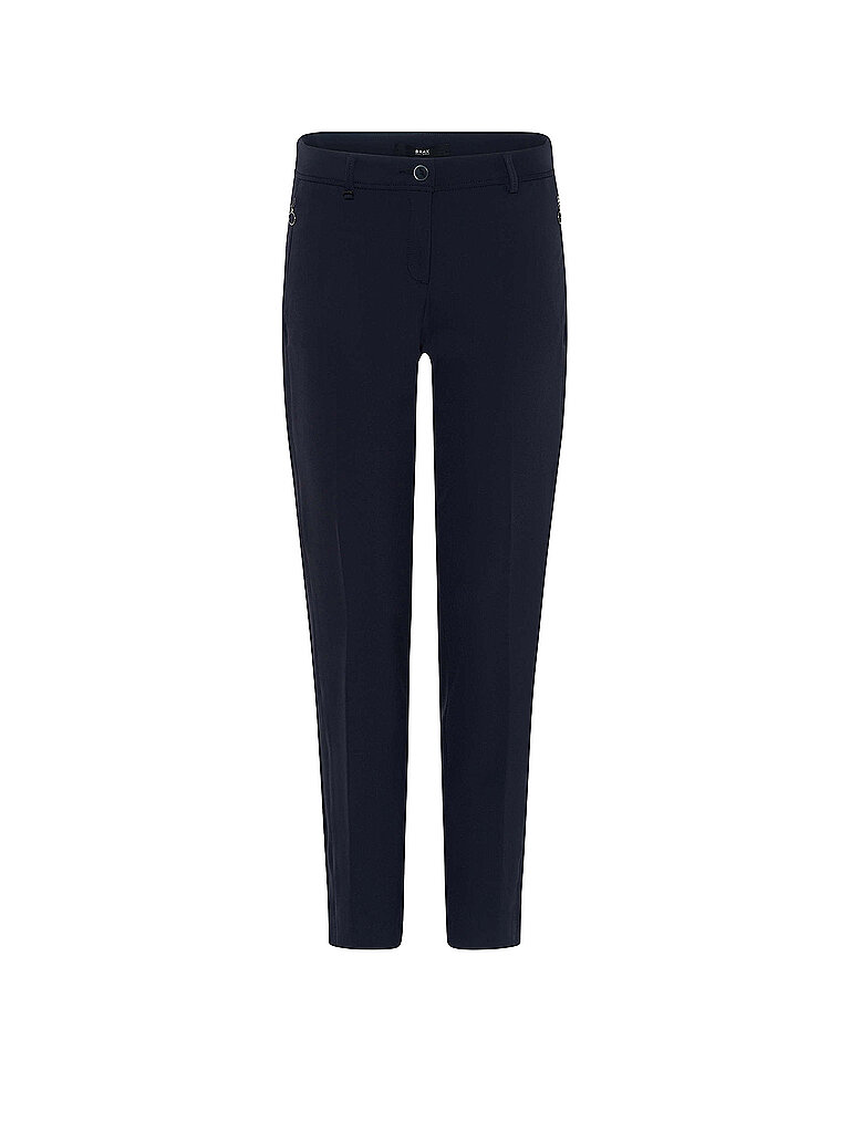 BRAX Pantalón de vestir Regular Fit 7/8 MARON S azul oscuro