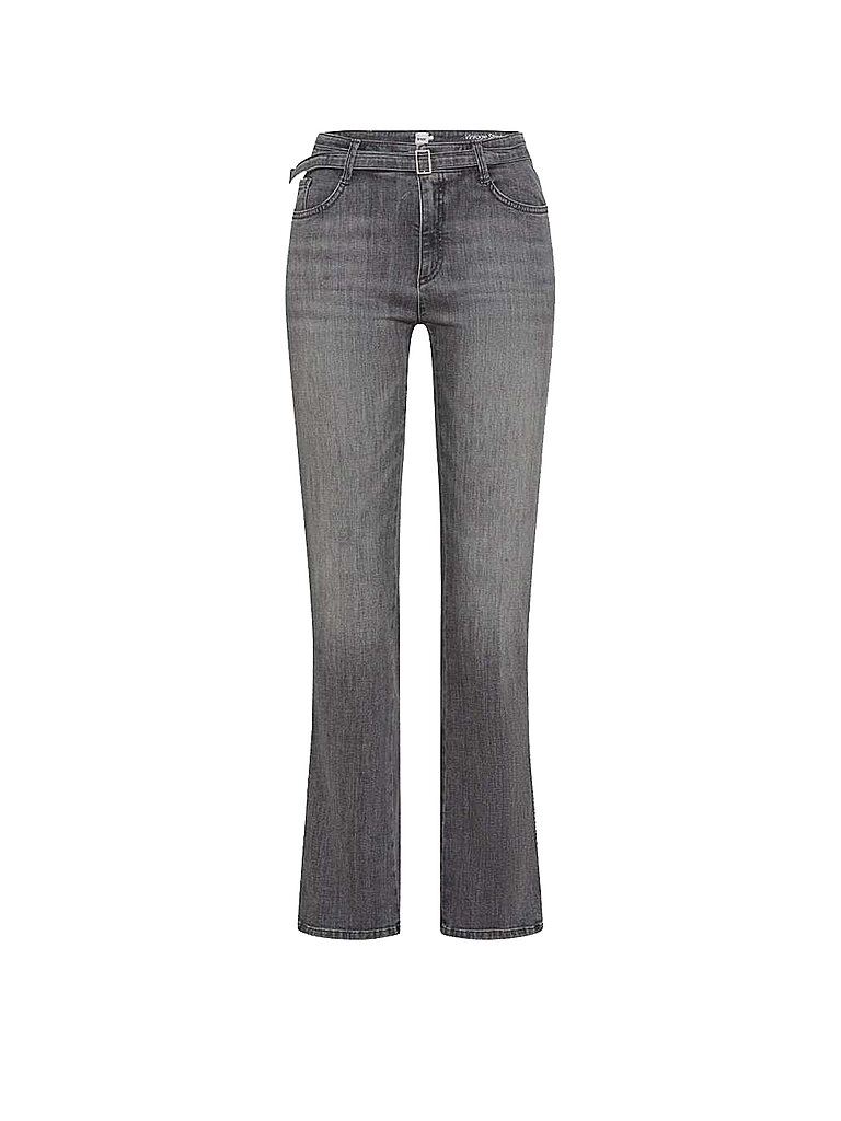 Jeans Flared Fit MARY gris 40 (kurz)