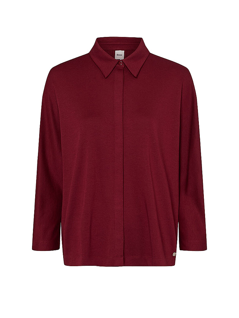 Brax Blusa CELIA M rojo oscuro 38