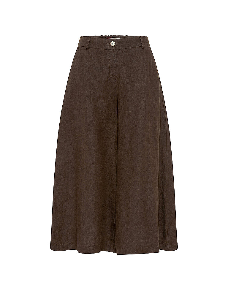 BRAX Pantalón Wide Leg MELLI S 7/8 marrón