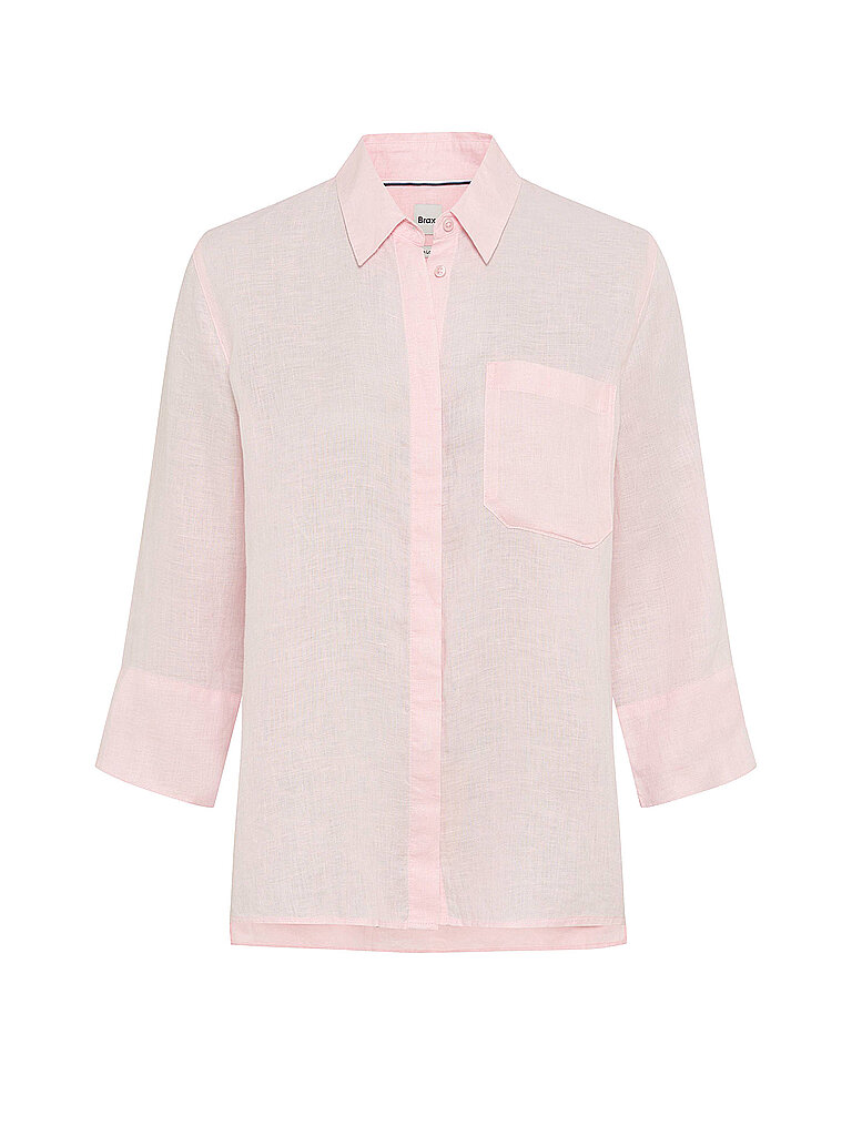 Brax Blusa de lino VICKI rosa 34