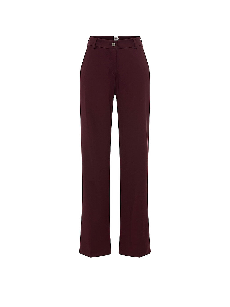 BRAX Marlenehose MAINE rojo oscuro