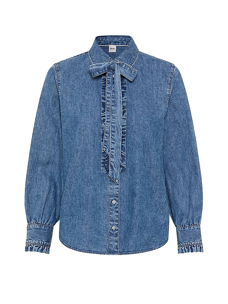 BRAX Blusa vaquera VICTORIA azul