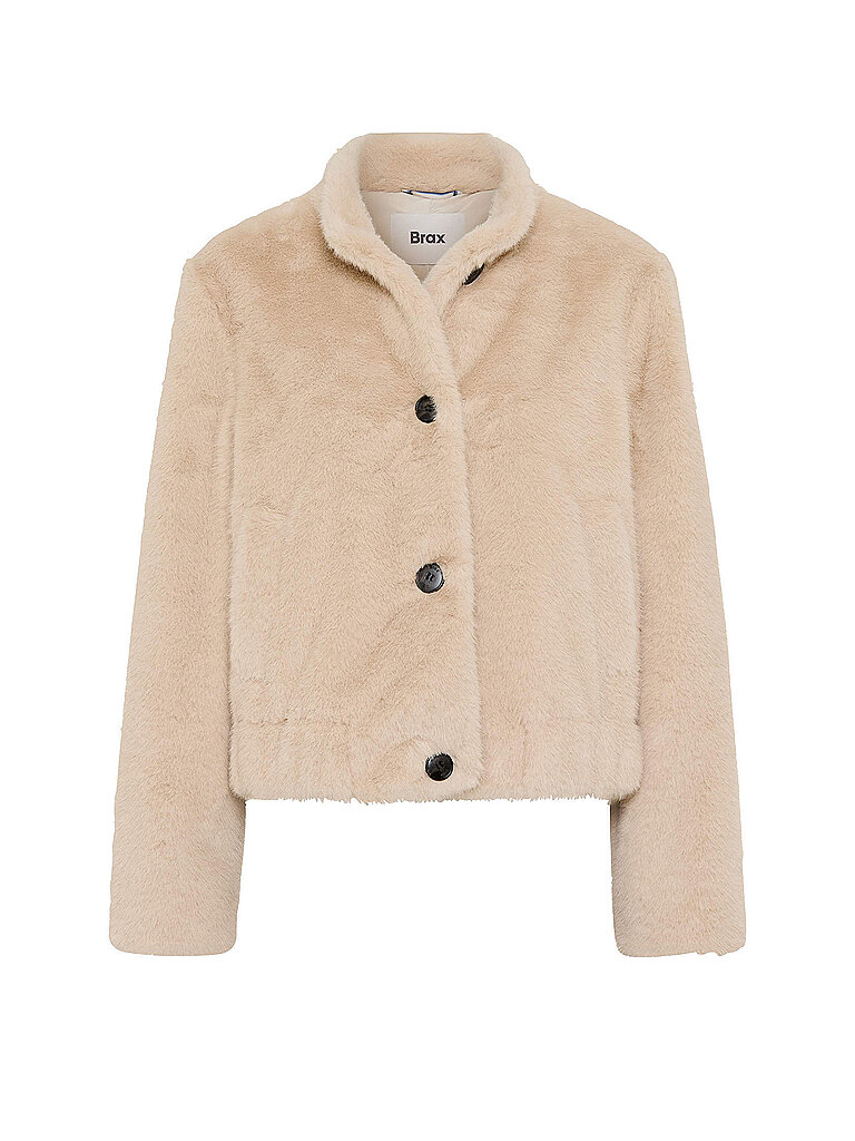 BRAX Chaqueta efecto pelo INA beige