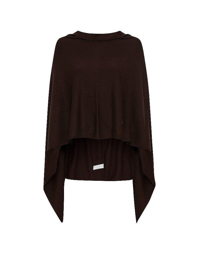 BRAX Cape - Poncho THEA marrón