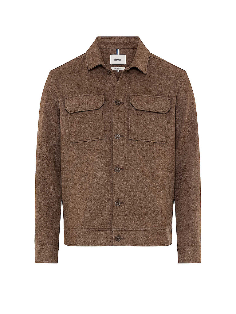 BRAX Overshirt SANTIAGO marrón
