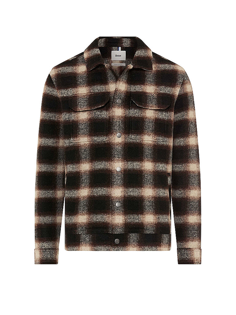 BRAX Sobrecamisa SANTIAGO marrón